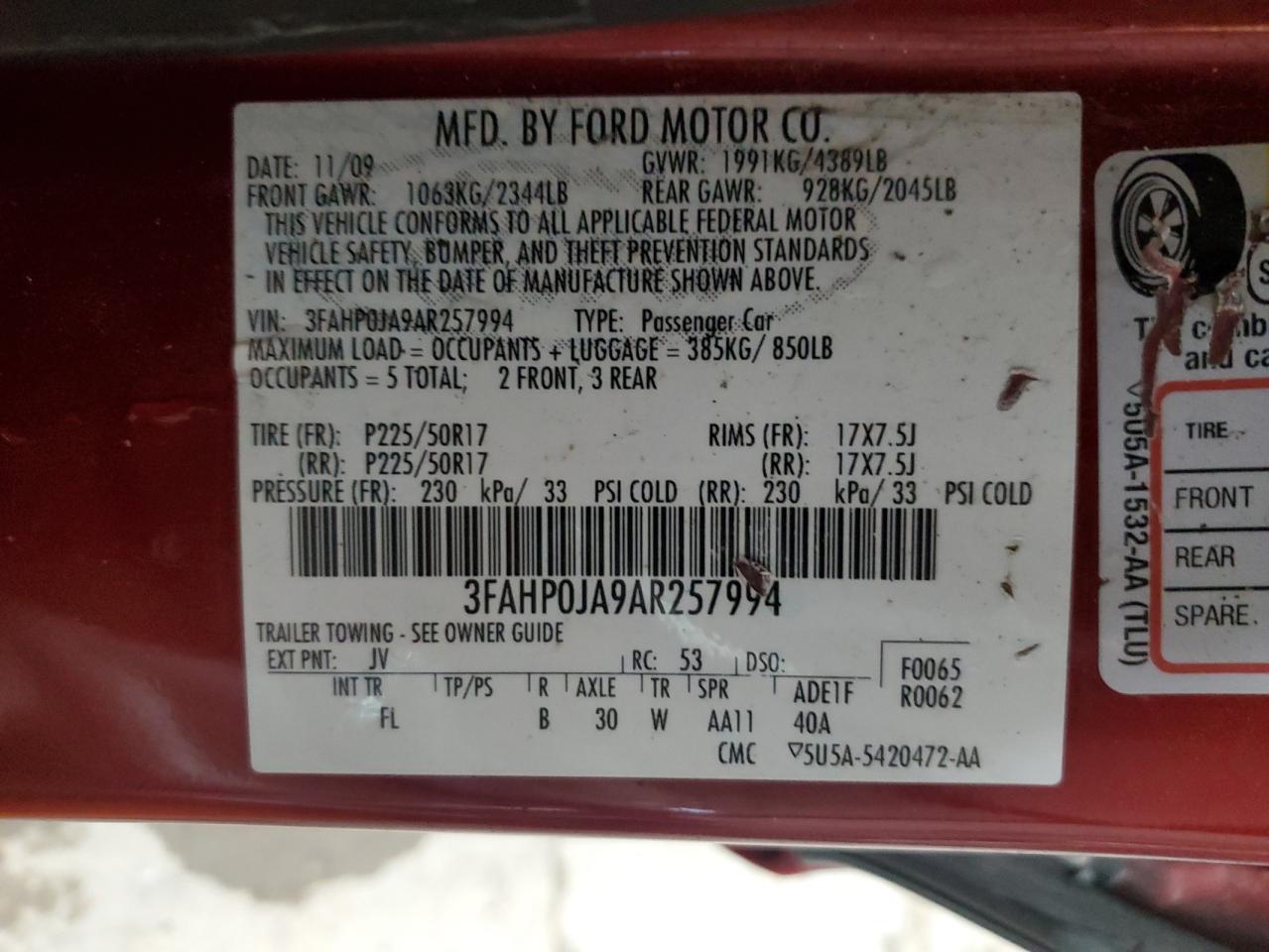 2010 Ford Fusion - Image 14