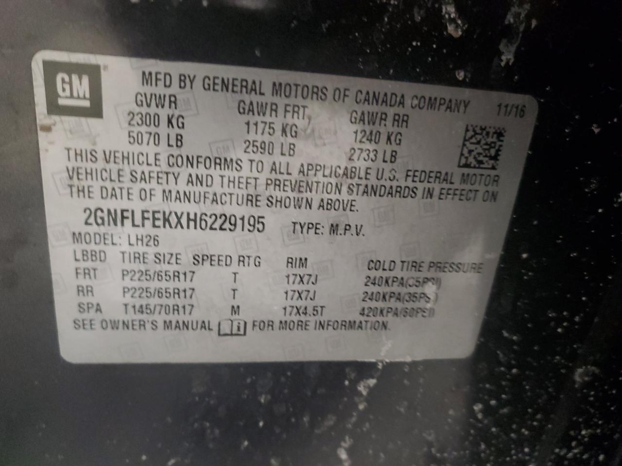 2017 Chevrolet Equinox - Image 13