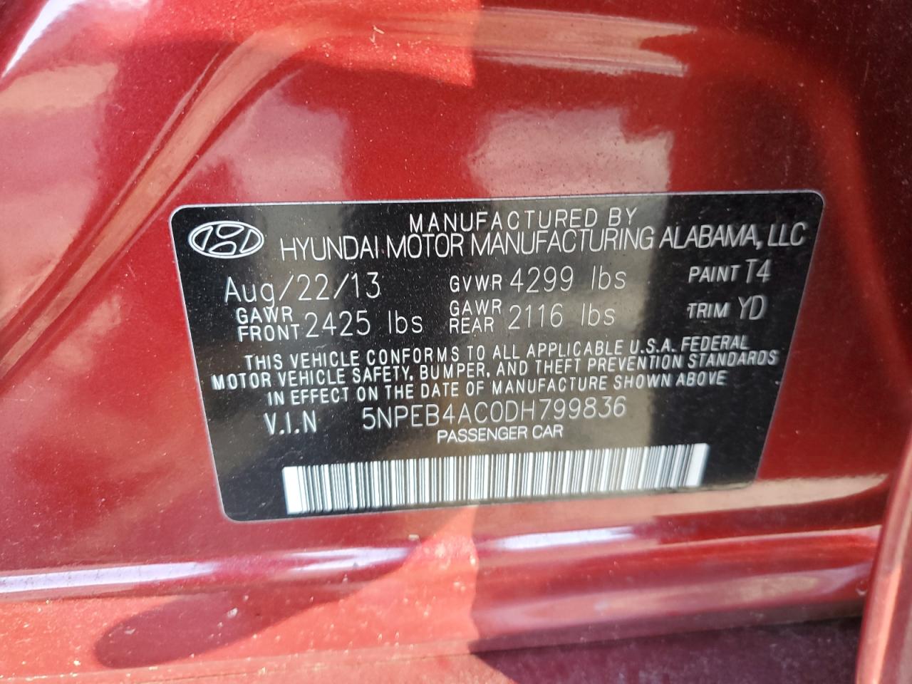 2013 Hyundai Sonata - Image 14