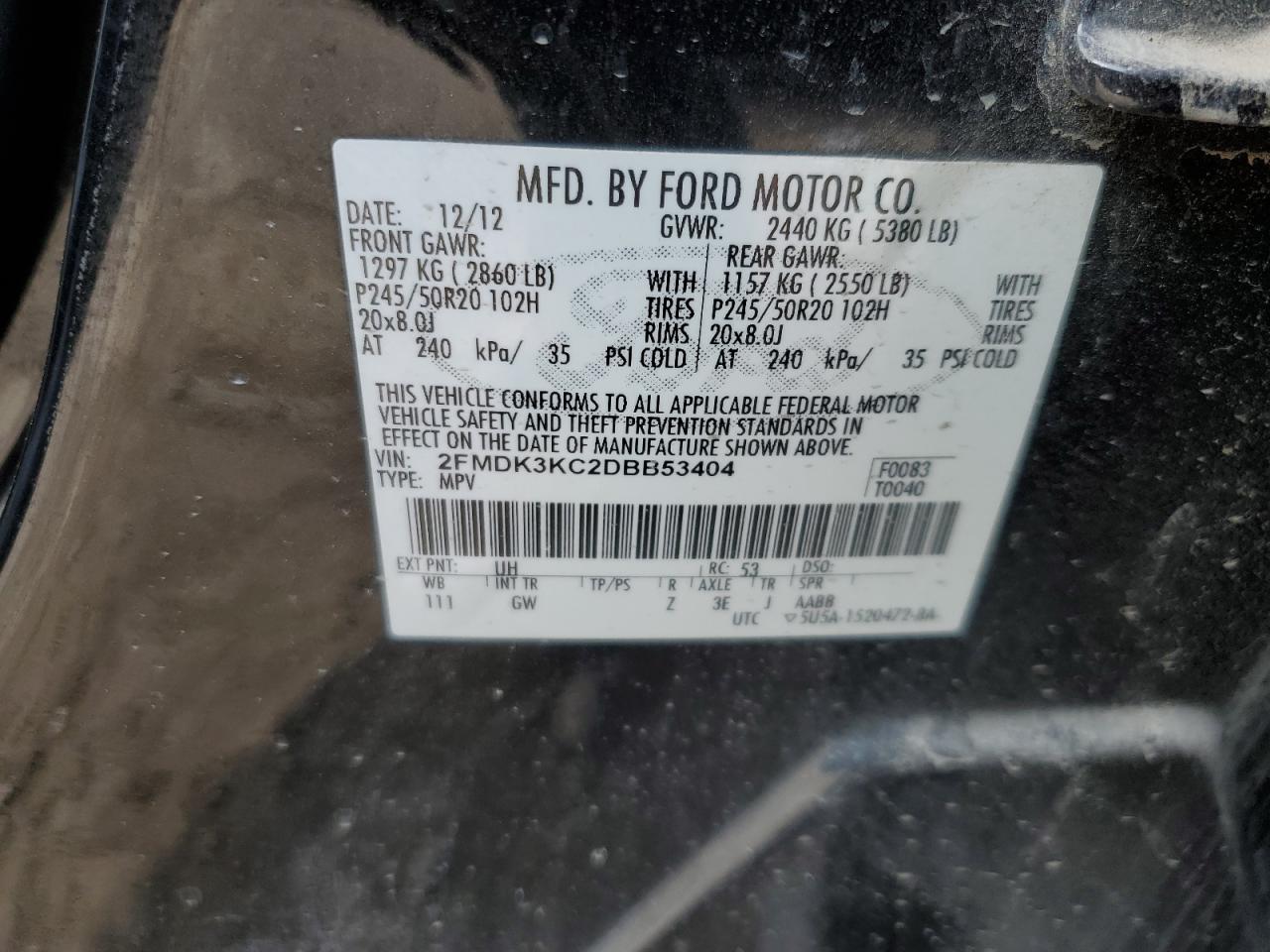 2013 Ford Edge - Image 13