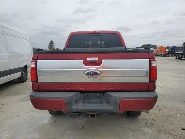Pickups FORD F350 2015 Czerwony