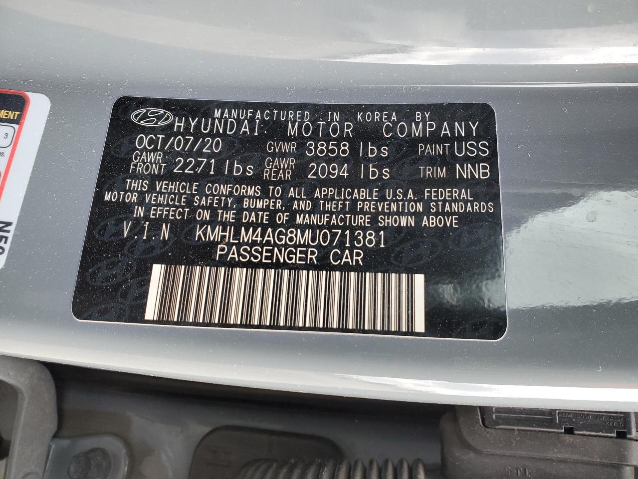 2021 Hyundai Elantra - Image 12