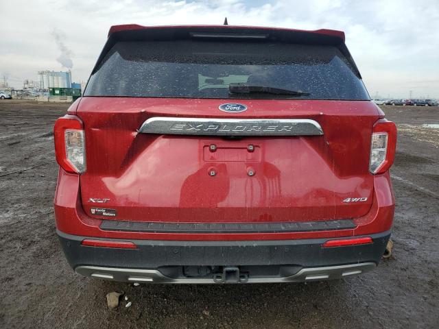  FORD EXPLORER 2021 Czerwony
