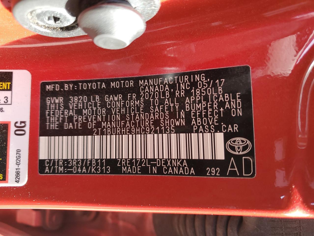 2017 Toyota Corolla - Image 12