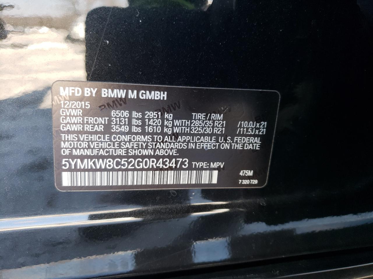 2016 BMW X6 - Image 13