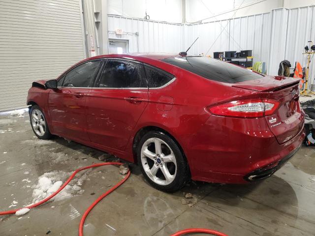  FORD FUSION 2015 Czerwony