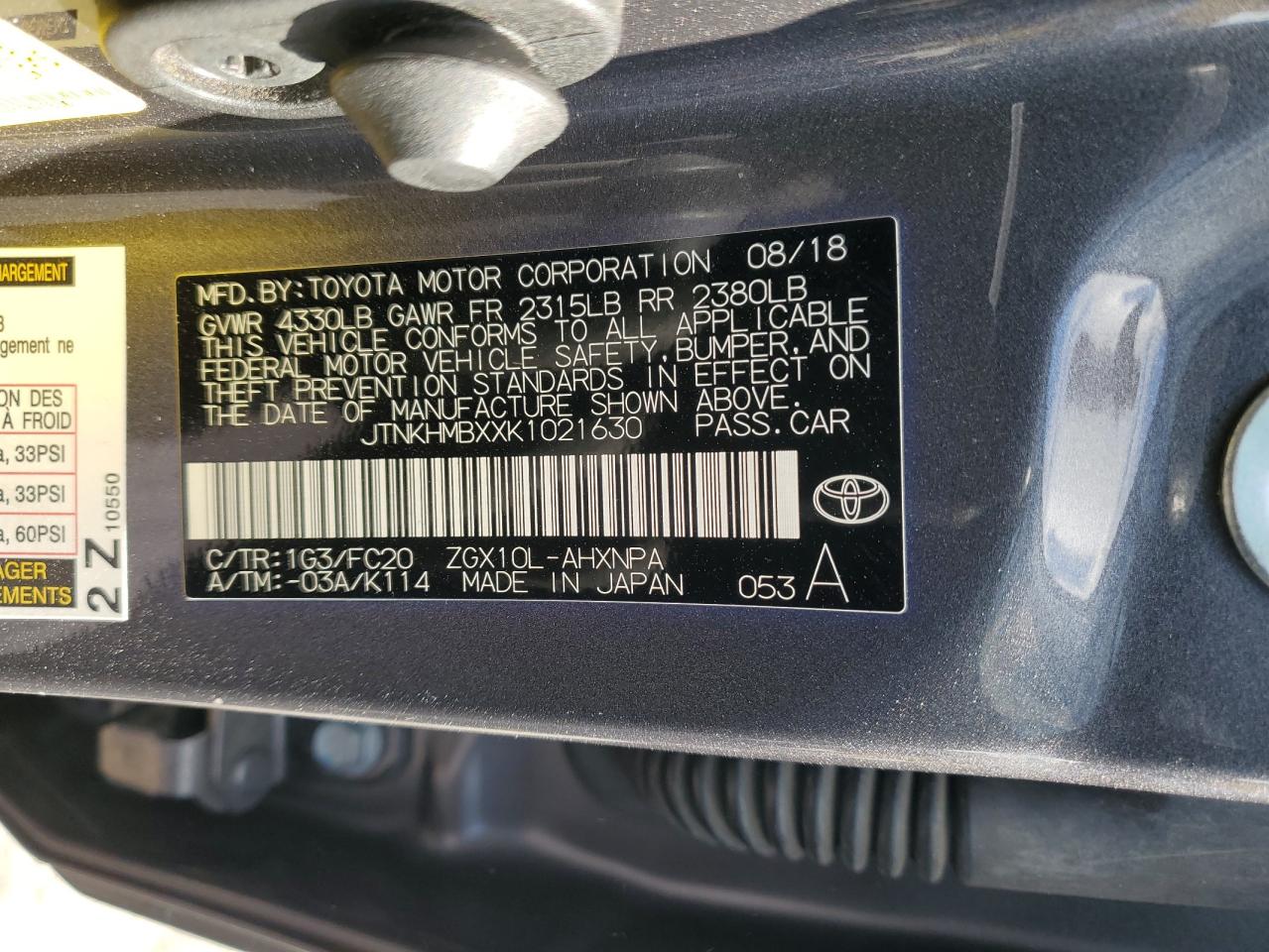 2019 Toyota C-HR - Image 15