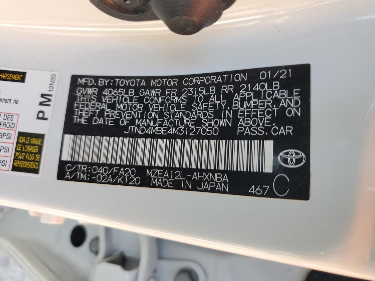 2021 Toyota Corolla - Image 12