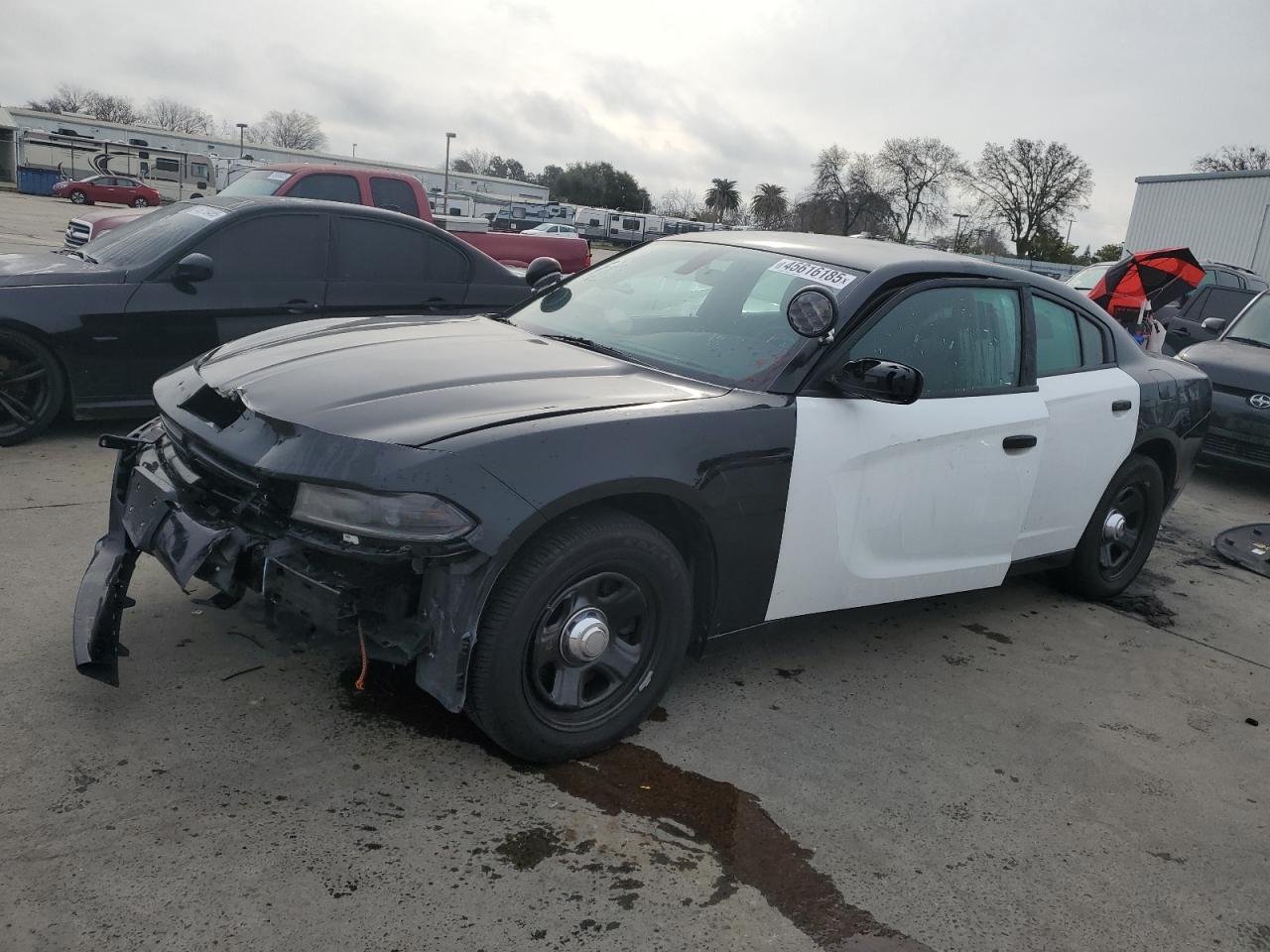 2019 Dodge Charger Police en Venta en Sacramento, CA - Front End