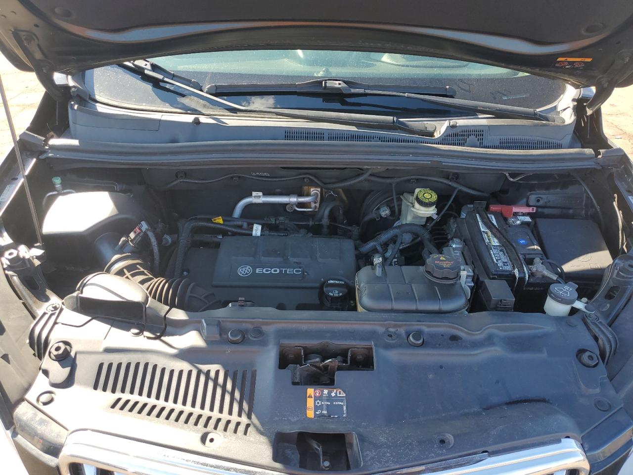 2015 BUICK ENCORE with FRONT END damage, VIN KL4CJGSB7FB152110