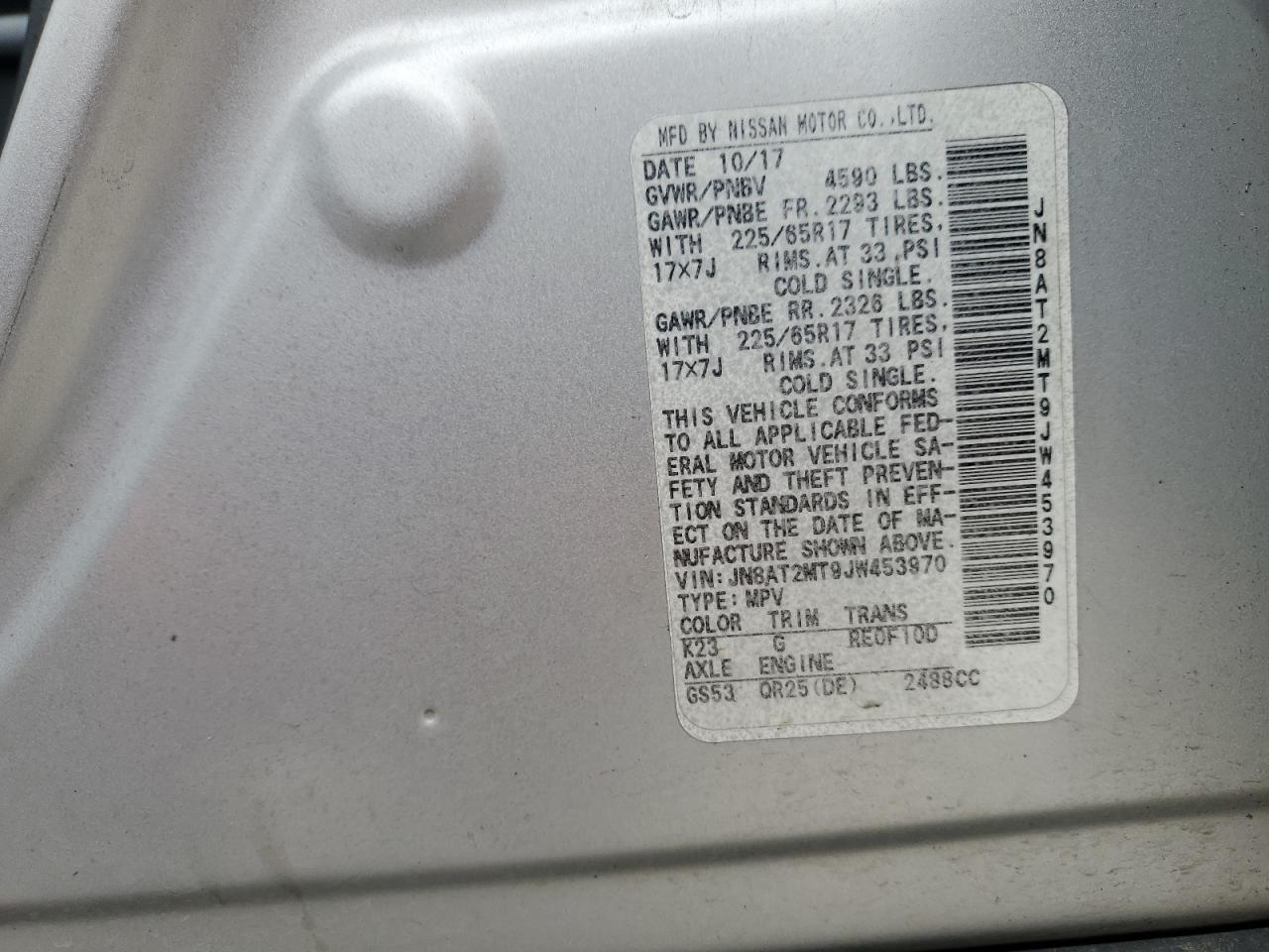 2018 Nissan Rogue - Image 14
