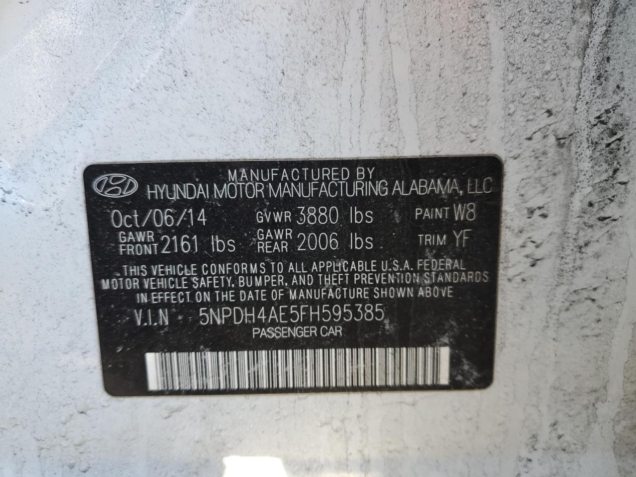2015 Hyundai Elantra - Image 13