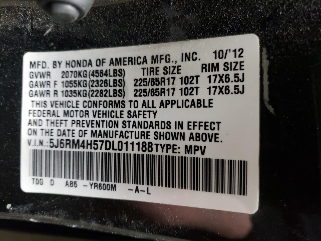 2013 Honda CR-V - Image 13