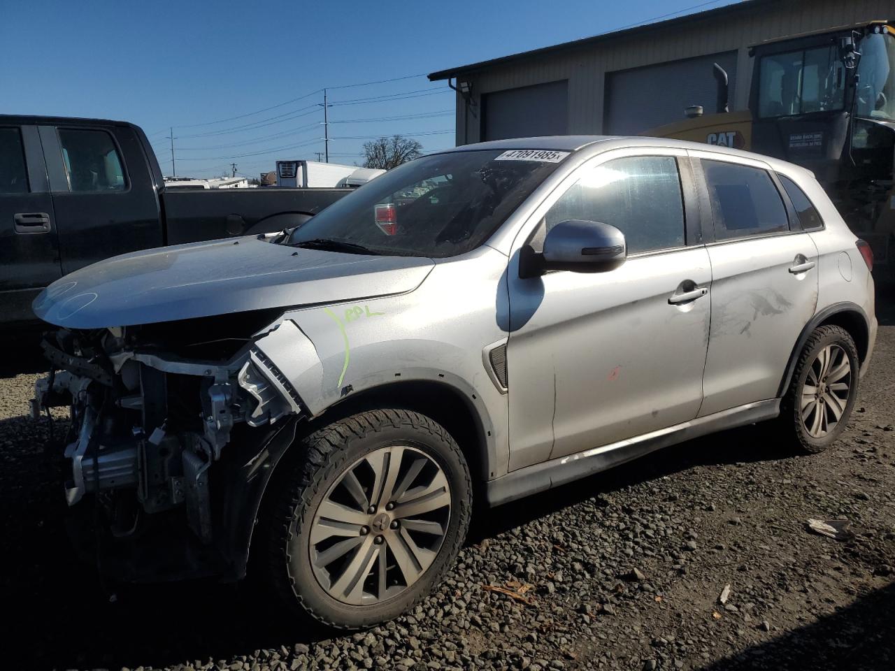 2020 Mitsubishi Outlander Sport Es na sprzedaż w Eugene, OR - Front End