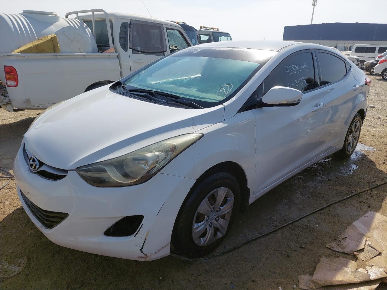 KMHDG41EXCU398132 - 2012 Hyundai Elantra Gls - #43892415