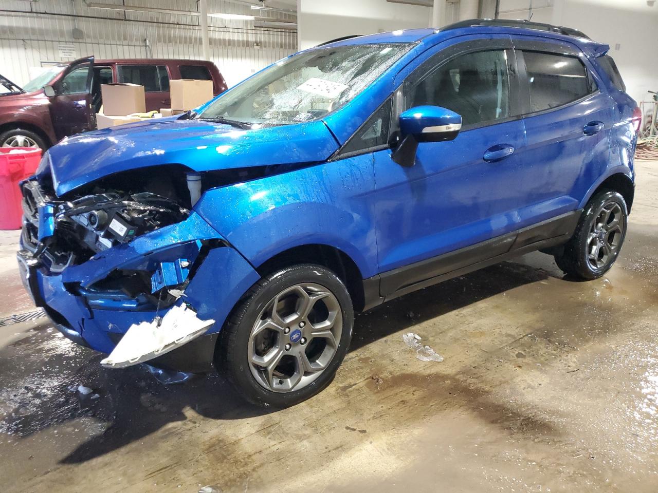 2018 Ford Ecosport Ses იყიდება York Haven-ში, PA - Front End