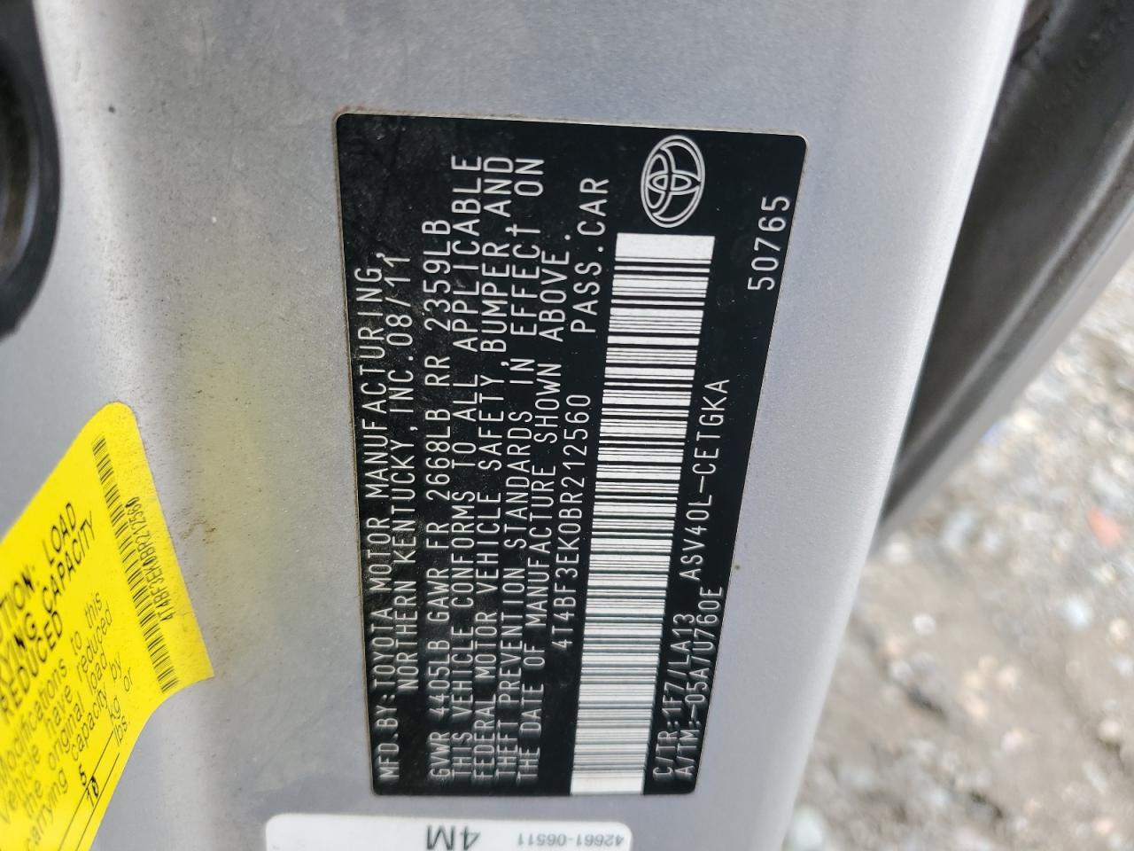 2011 Toyota Camry - Image 13