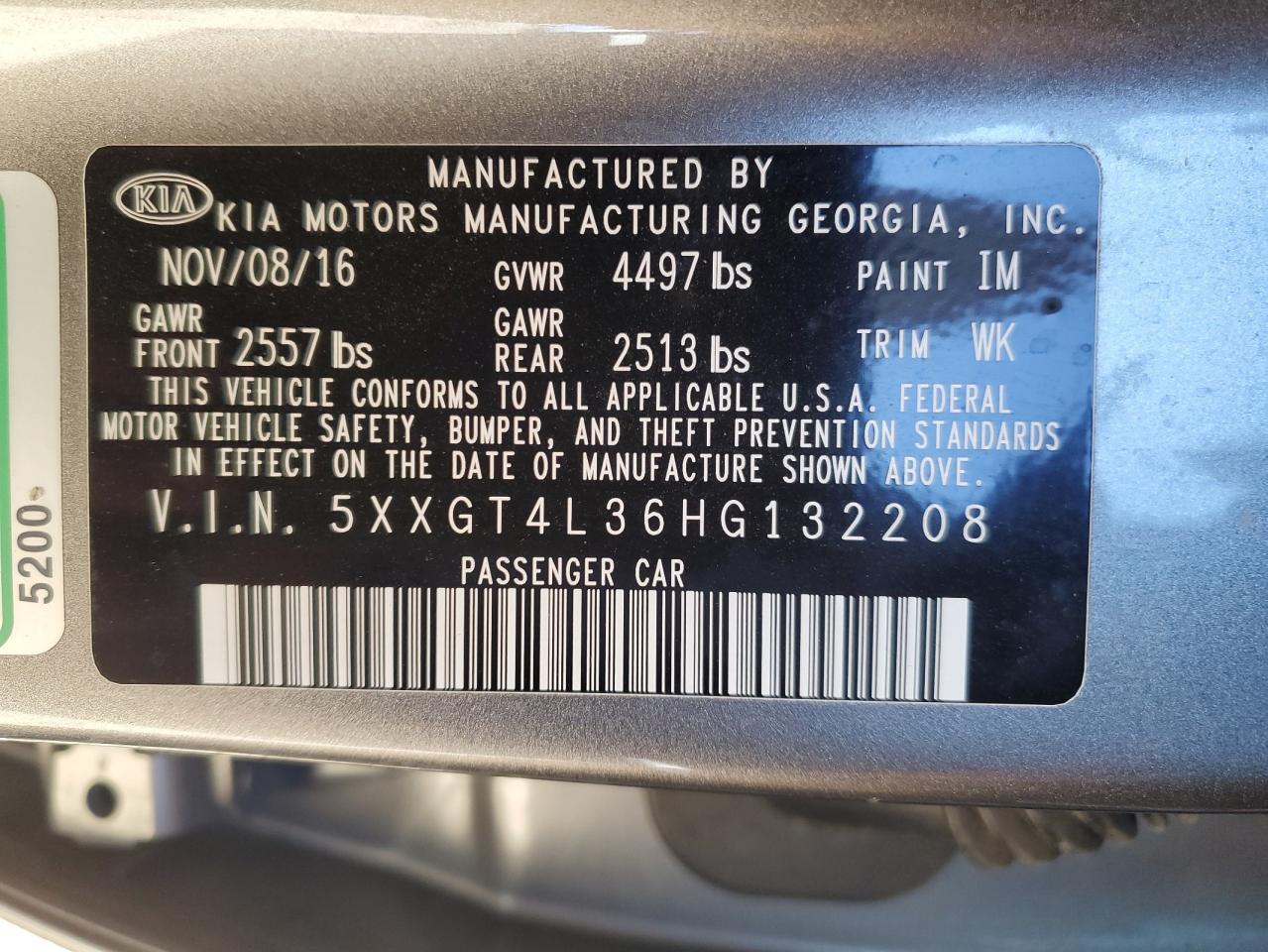2017 Kia Optima - Image 12