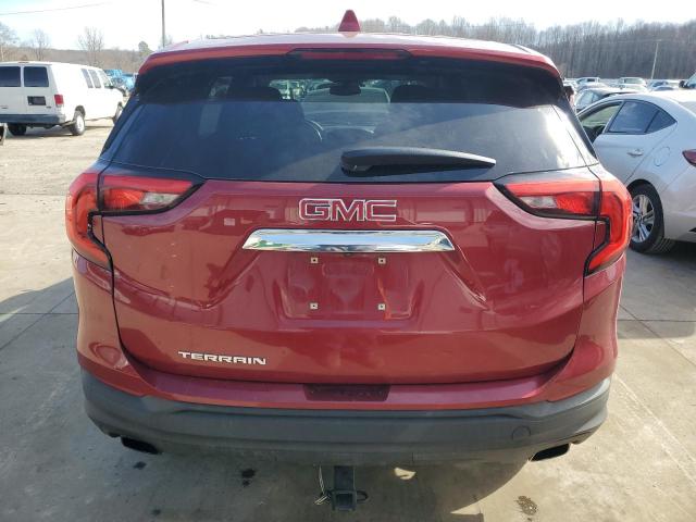 GMC TERRAIN 2018 Czerwony
