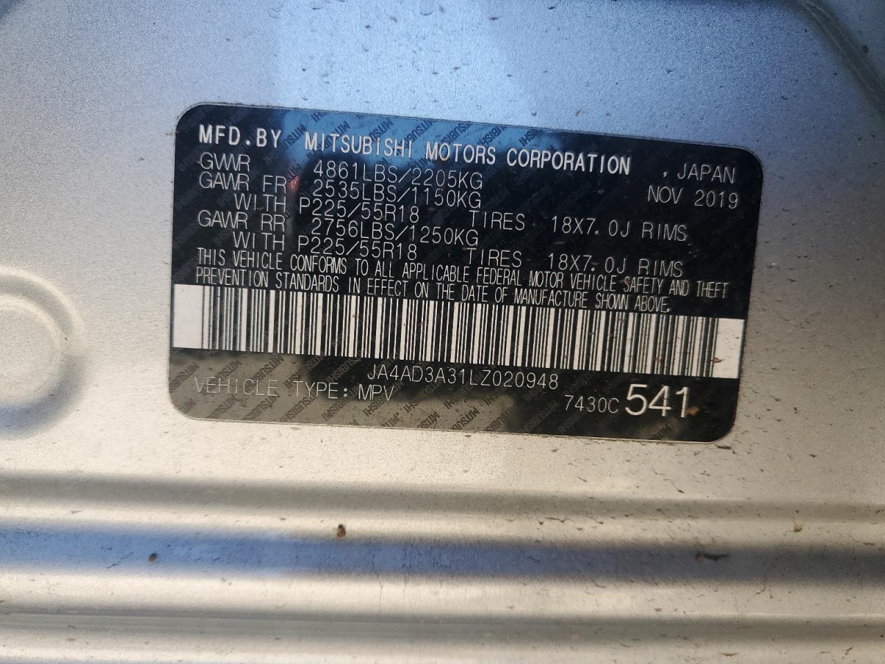 2020 Mitsubishi Outlander - Image 15