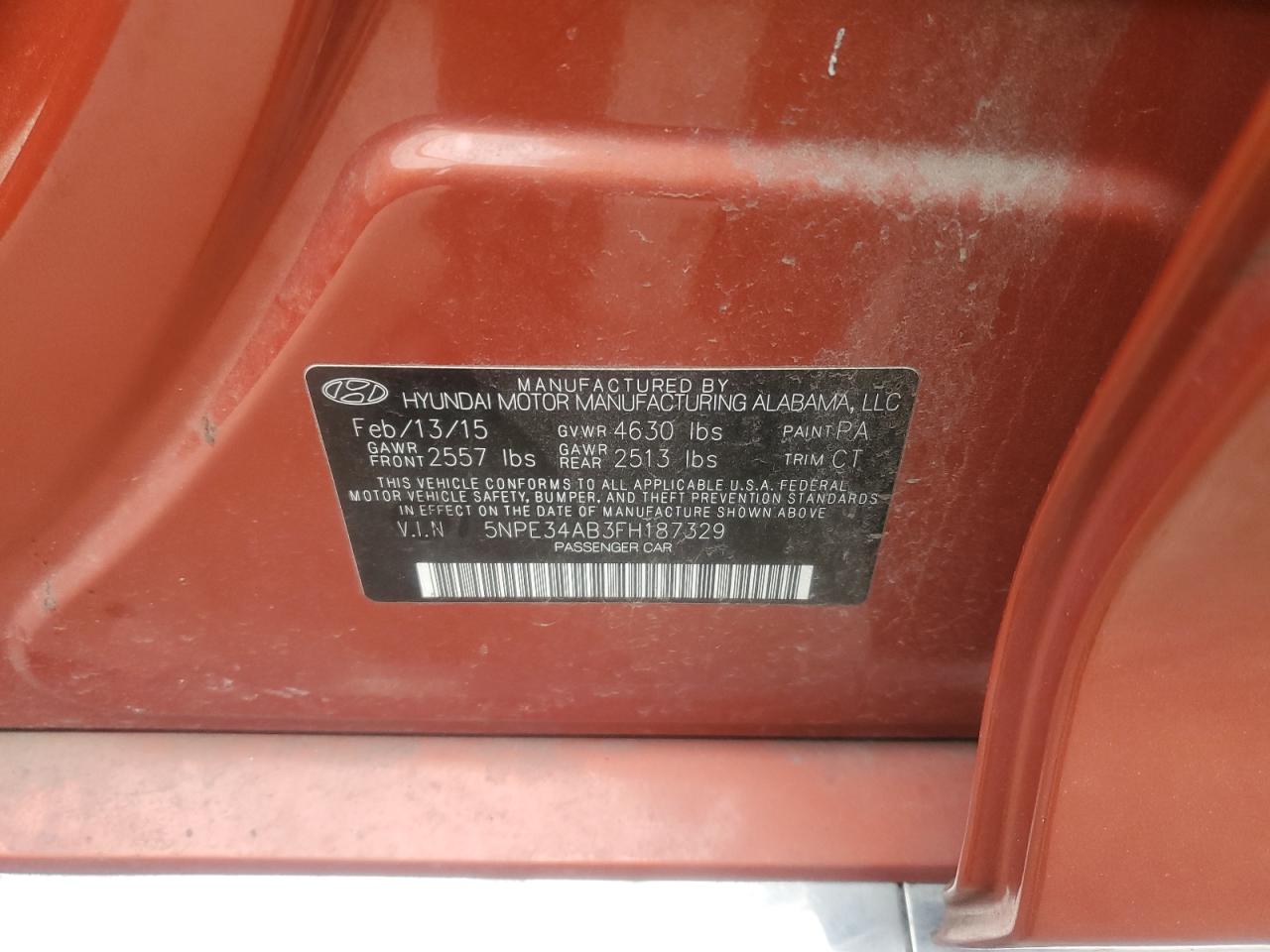 2015 Hyundai Sonata - Image 12