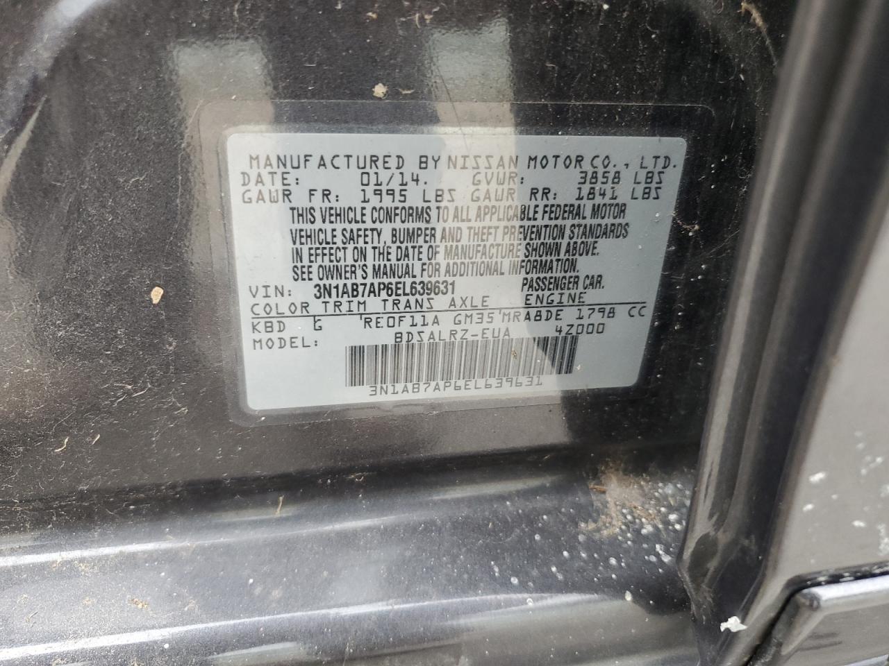 2014 Nissan Sentra - Image 12