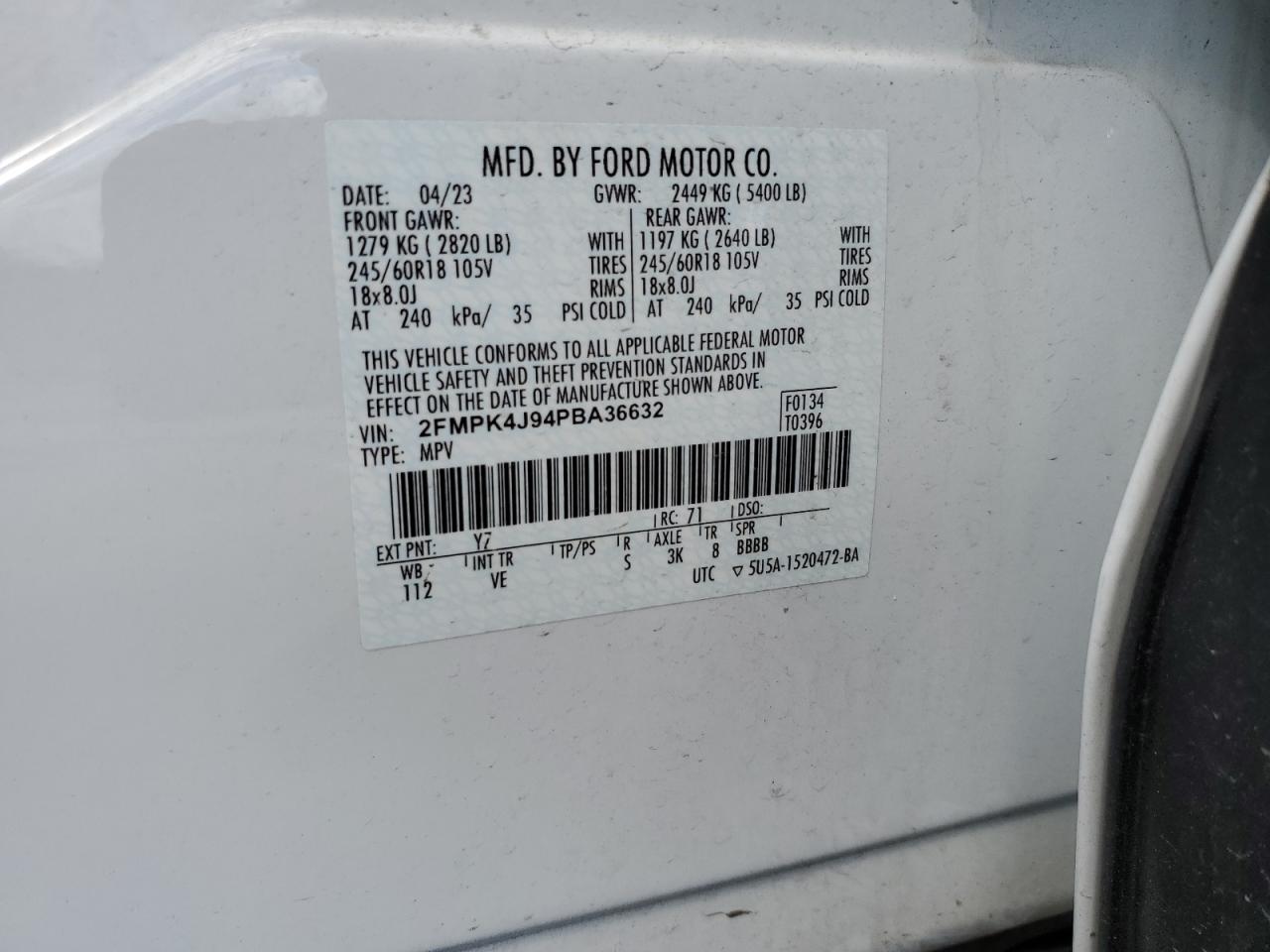 2023 Ford Edge - Image 14