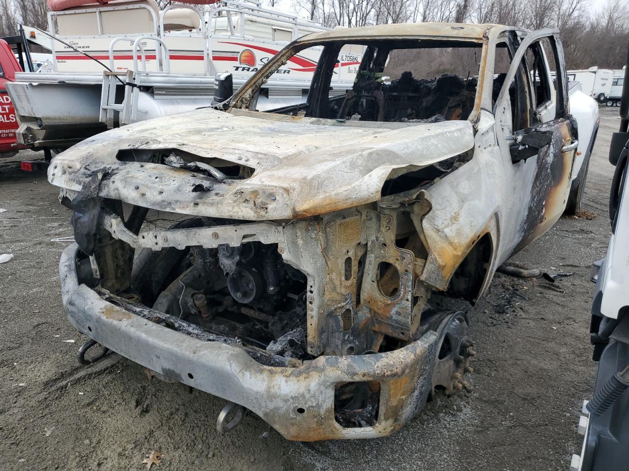 2022 Gmc Sierra K3500 Denali zu verkaufen in Cahokia Heights, IL - Burn