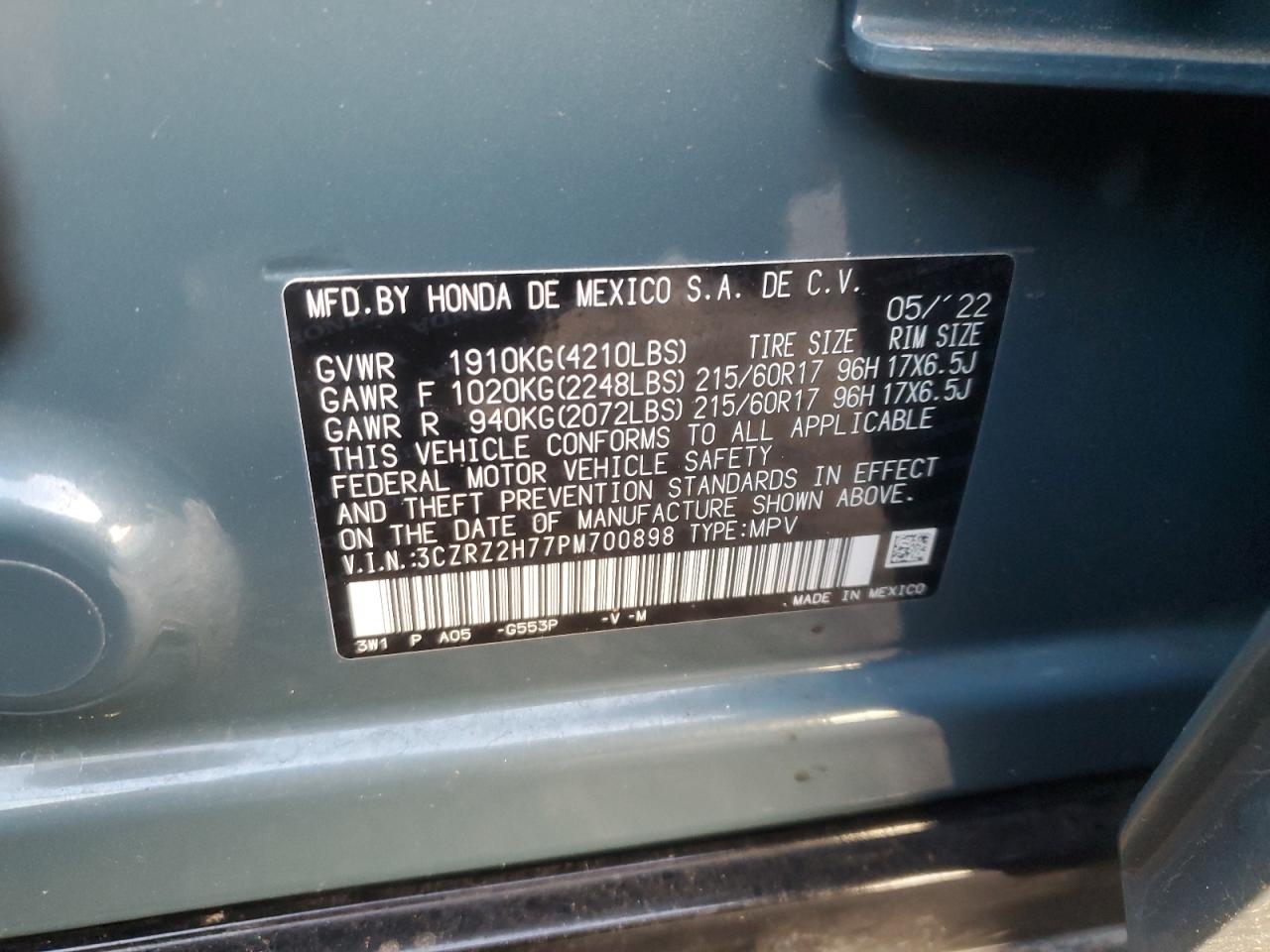 2023 Honda HR-V - Image 14