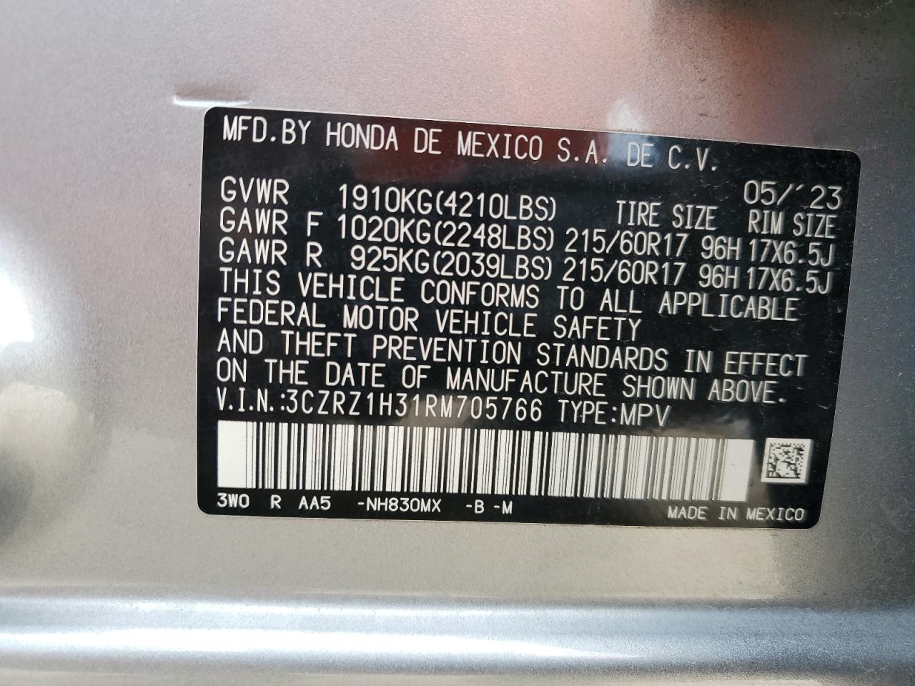 2024 Honda HR-V - Image 15