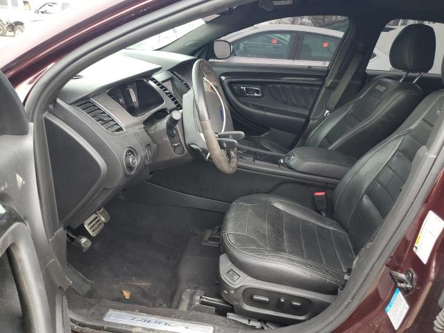  FORD TAURUS 2018 Red