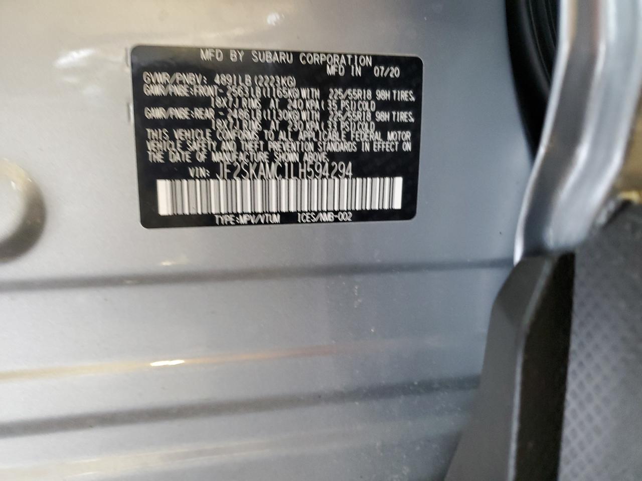 2020 Subaru Forester - Image 14