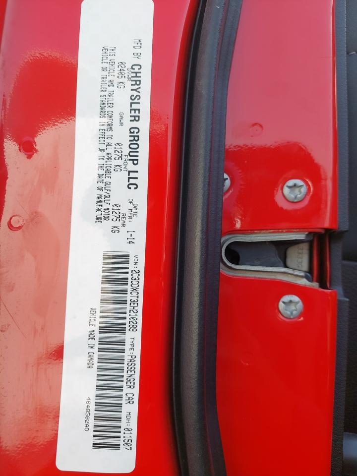 2C3CDXCT3EH210289 - 2014 Dodge Charger - #46554805
