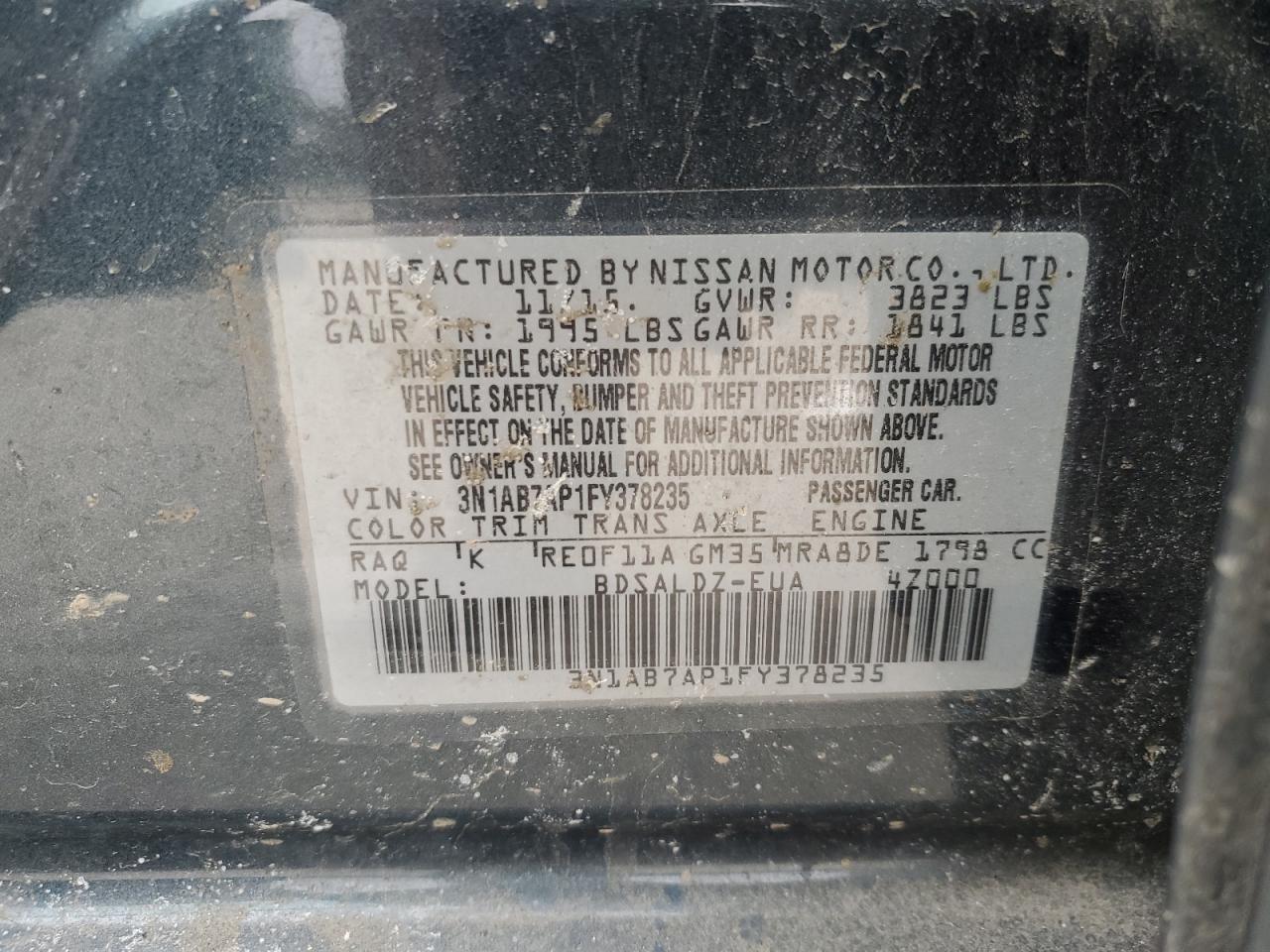 2015 Nissan Sentra - Image 14