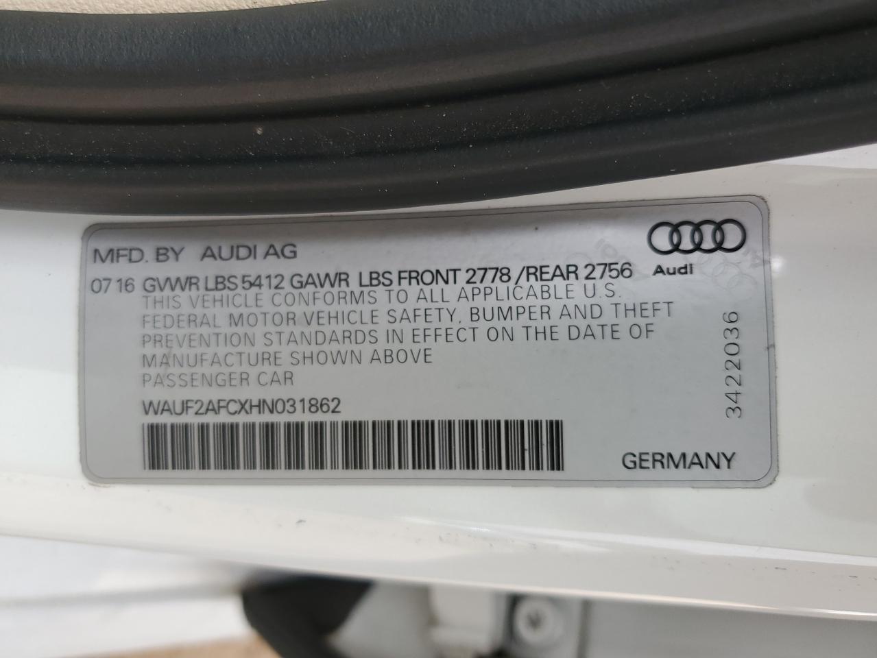 2017 Audi A6 - Image 12