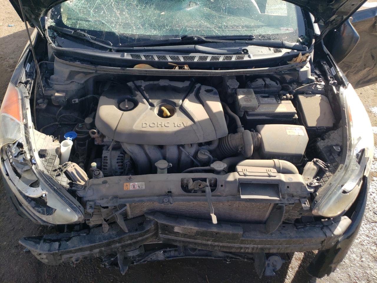 2013 Hyundai Elantra Gls VIN: KMHDH4AE9DU779582 Lot: 65114785