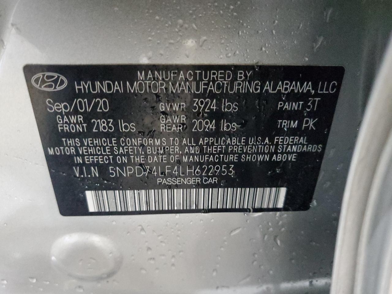 2020 Hyundai Elantra - Image 13