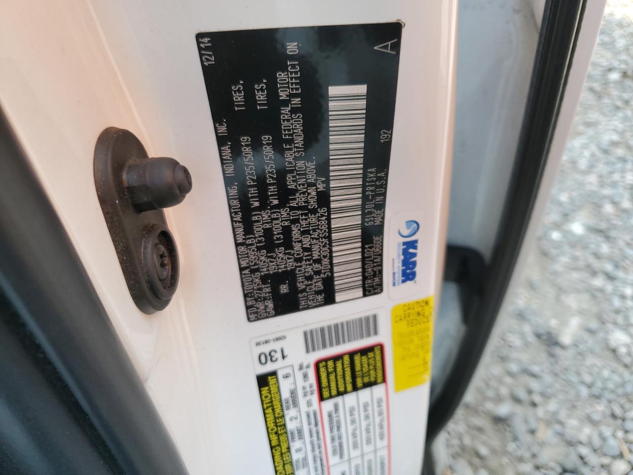 2015 Toyota Sienna - Image 13
