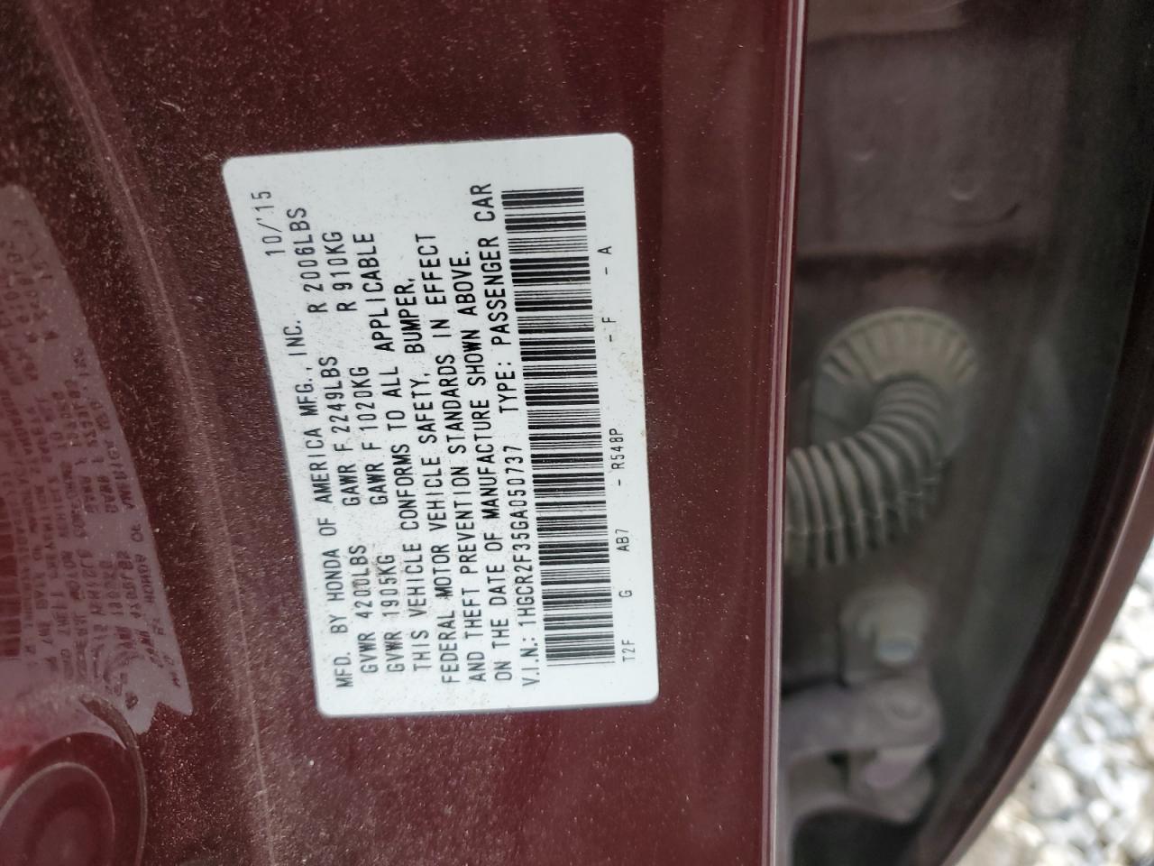 2016 Honda Accord - Image 14