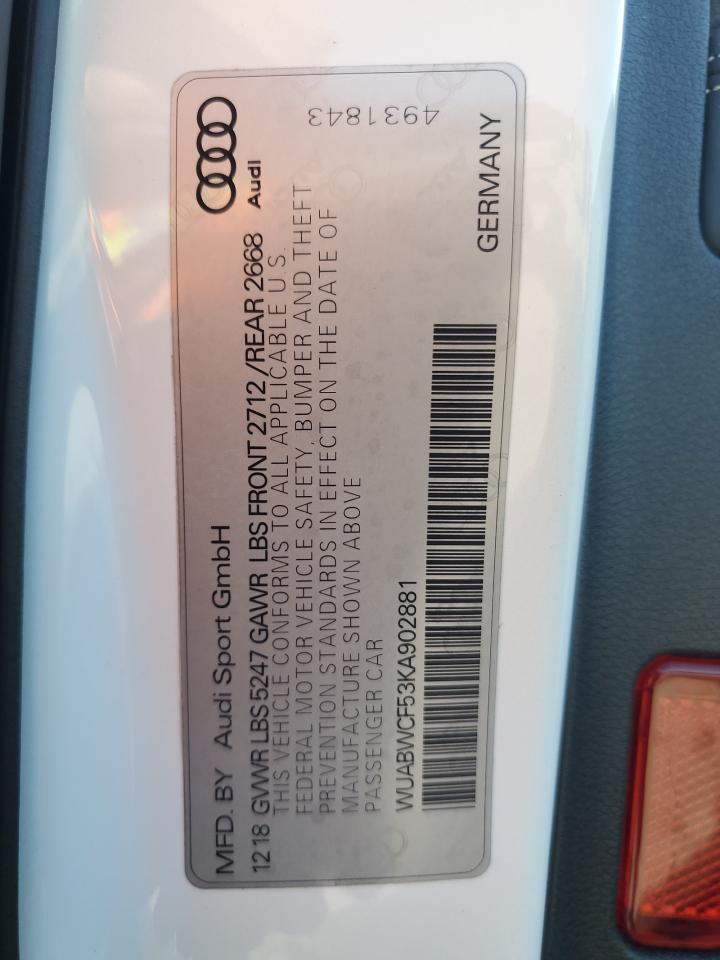 2019 Audi RS5 - Image 13