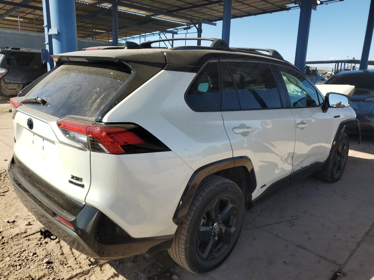 2021 Toyota Rav4 Xse white null hybrid 4T3E6RFV8MU028657 photo #4