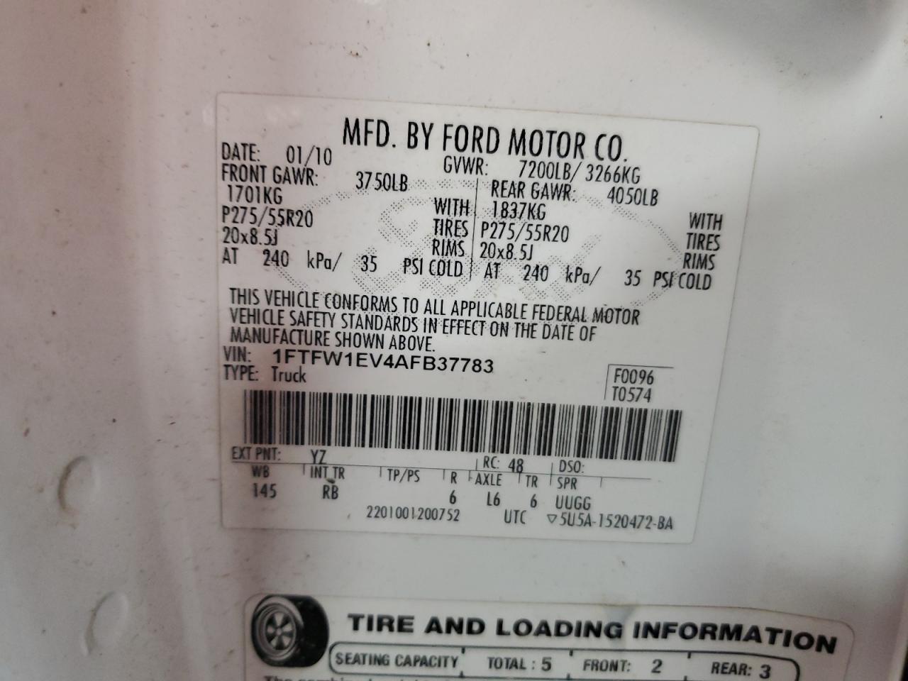 2010 Ford F-150 - Image 12