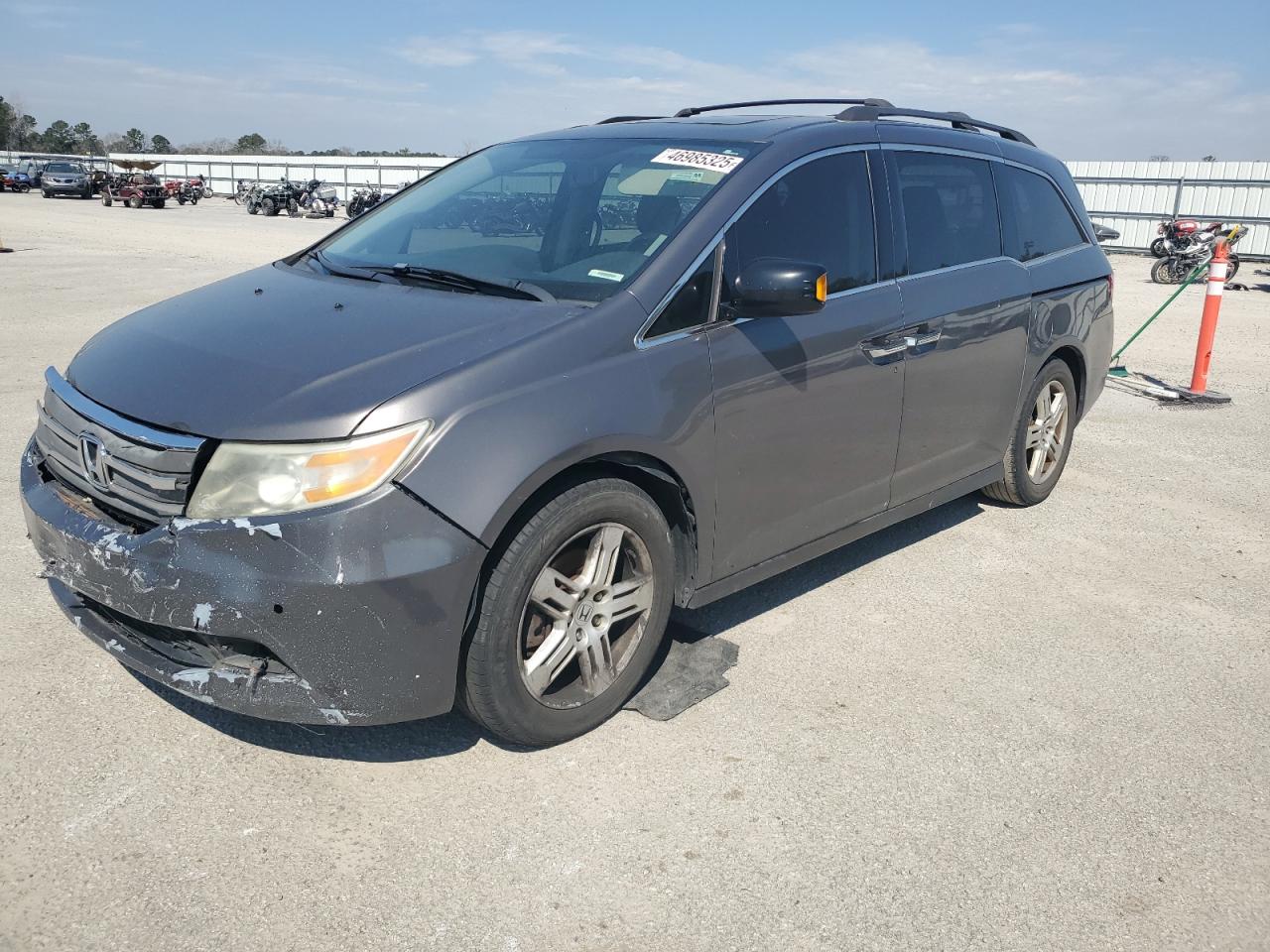 2013 Honda Odyssey Touring на продаже в Harleyville, SC - Front End