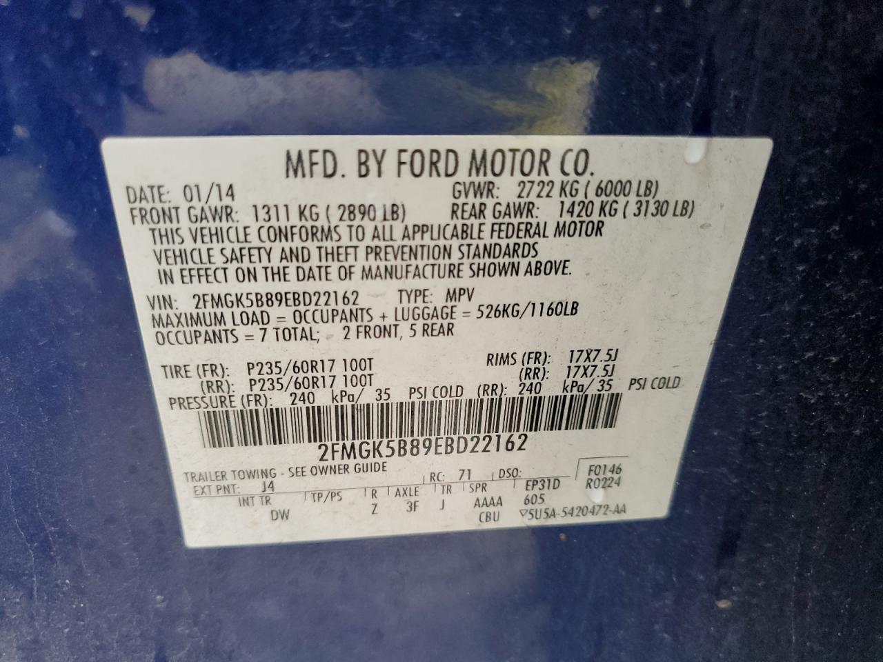 2014 Ford Flex - Image 13