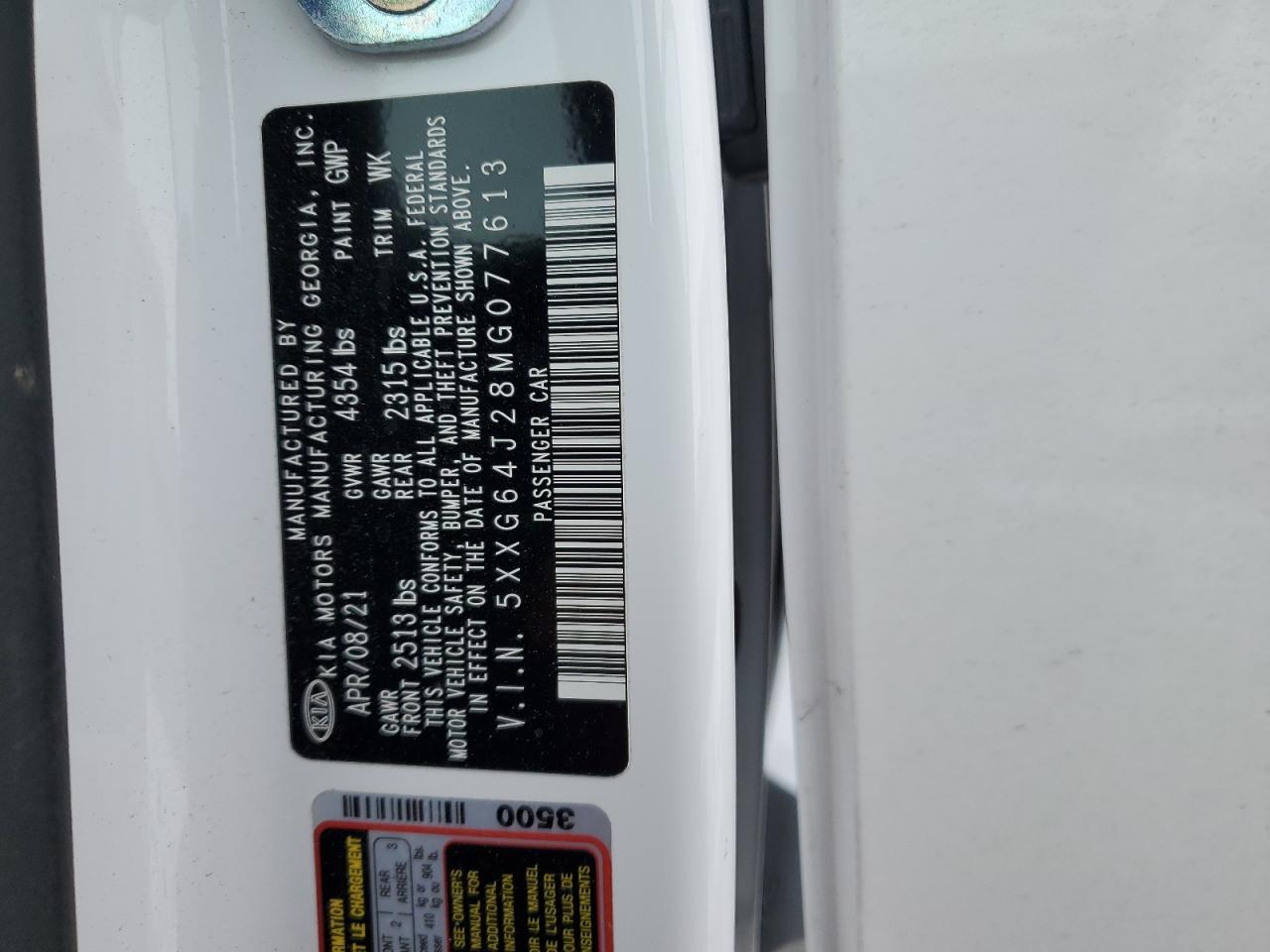 2021 Kia K5 - Image 14