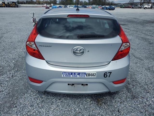 Hatchbacks HYUNDAI ACCENT 2017 Silver