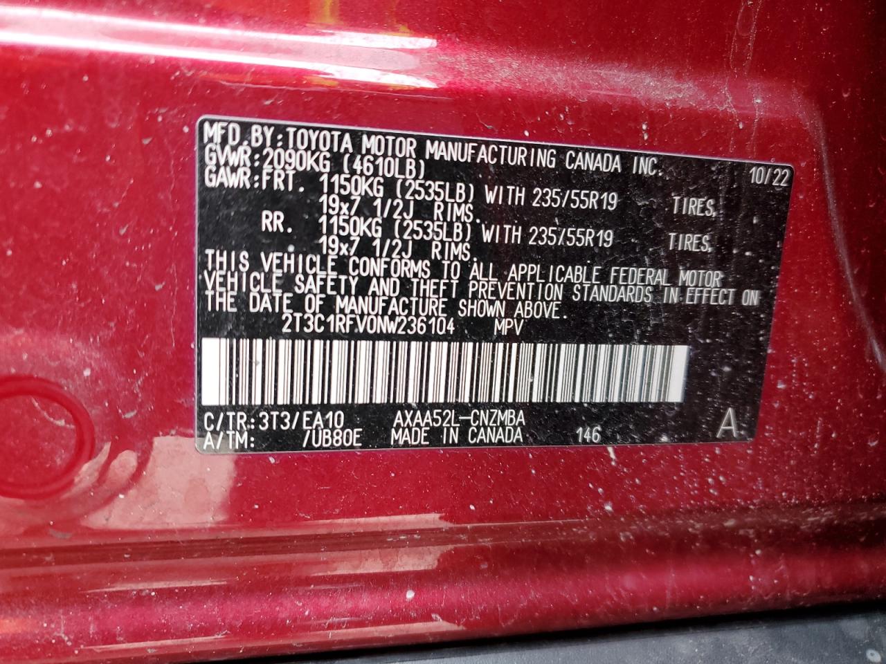 2022 Toyota RAV 4 - Image 14