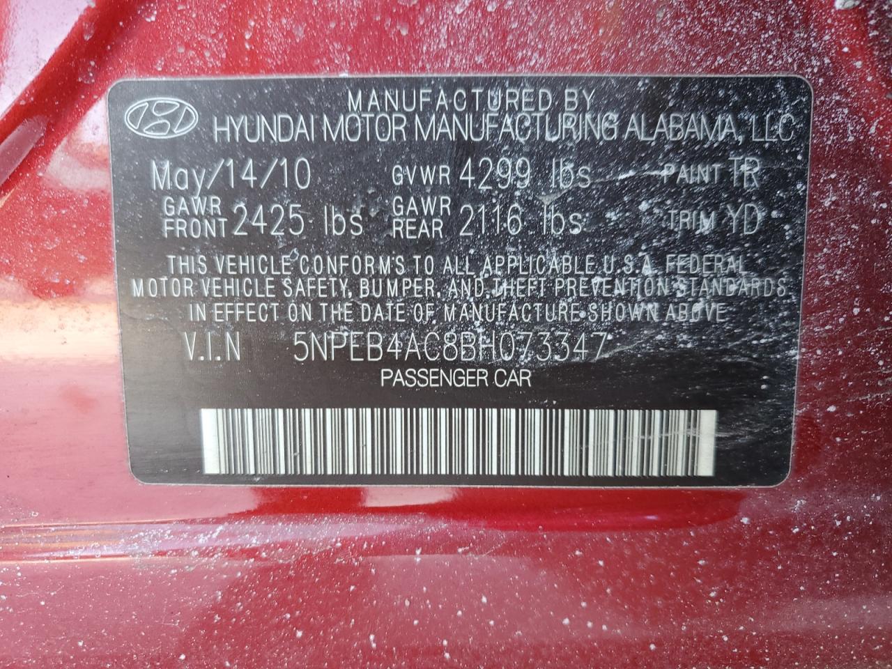 2011 Hyundai Sonata - Image 14