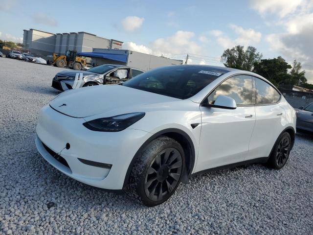  TESLA MODEL Y 2023 Biały