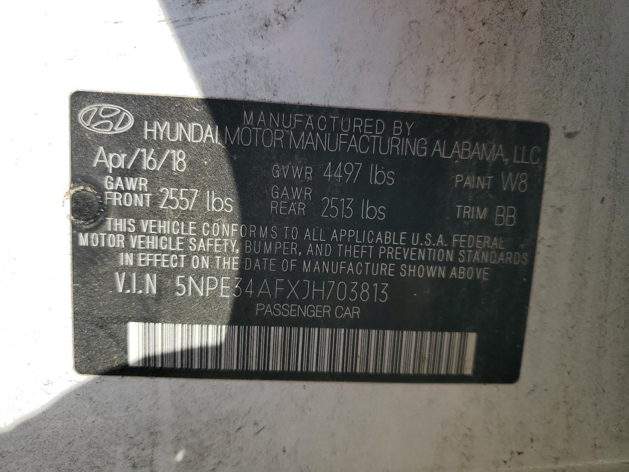 2018 Hyundai Sonata - Image 12